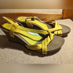 Yellow Summer Wedges